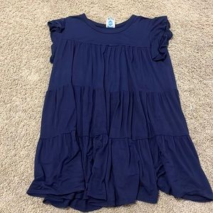 Fransceca’s boutique blue rain dress
